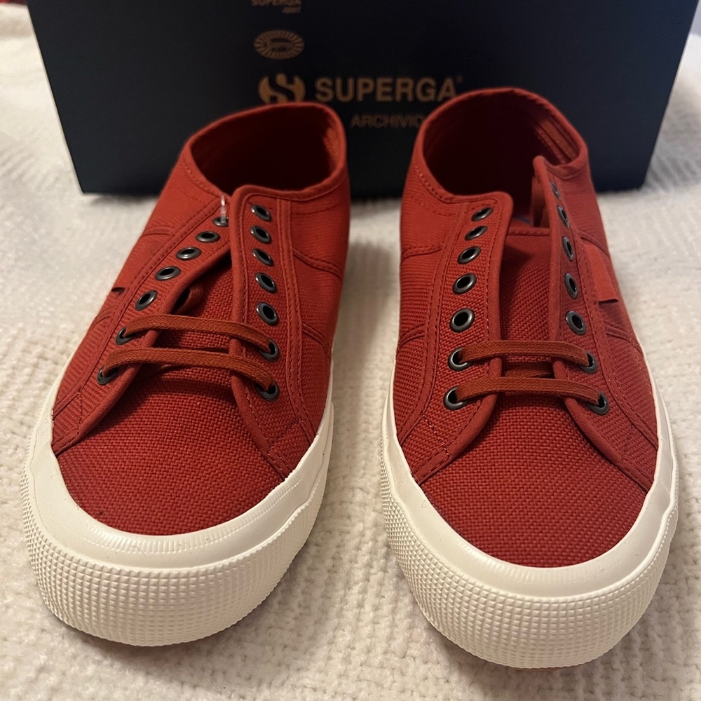 Superga Men's Brown Piquant Sneakers